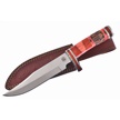 CW-298RPB - Bowie Red Pickbone w/Sheath 12