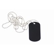 DOGTAG-BK - Dog Tag w/Chain
