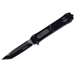 SE-9002 - Black Stainless Steel Snake Eye Tanto Assisted