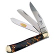 SW-108ITS3 - 3-Blade Trapper Imitation Tortoise 4.25