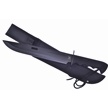 TX-004 - Tactical Xtreme Bowie Black w/Sheath 15