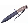 TX-1456SAND - Tan Rubberized Handle Stainless Steel Black Bldw/Abs Sheath